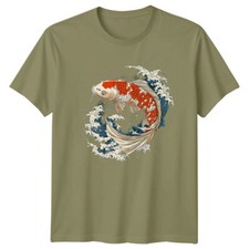 Koi Fish Mens T-Shirt Japanese