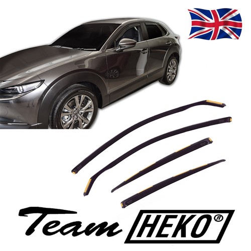 Heko wind deflectors - for, mazda