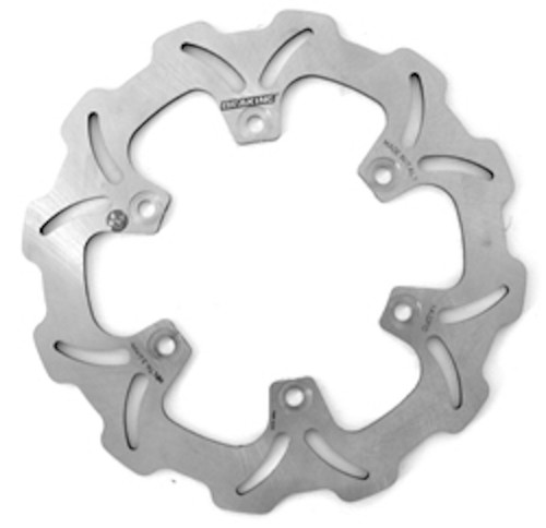 Braking front brake disc - , wave