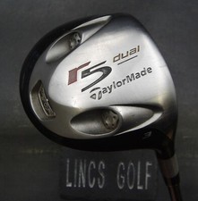 TaylorMade r5 Dual 3 Wood Regular Graphite Shaft TaylorMade Grip+ HC
