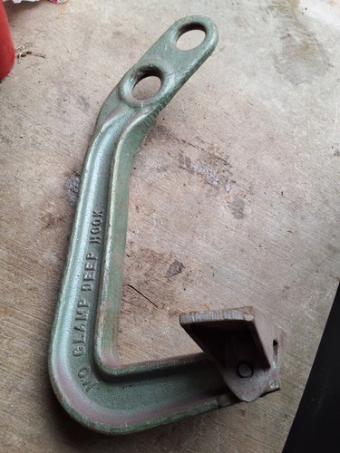 Clamp steel double eye - steel,