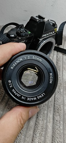 Ricoh rikenon 50mm lens - ricoh,