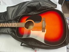 Fender CD-60 Dreadnought V3 DS, Sunburst, with brand new Fender case