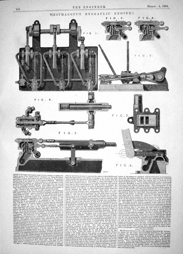 Old antique print westmacott - old,
