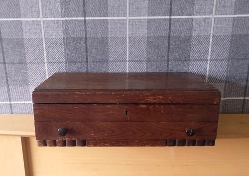 Large antique vintage - large, wooden