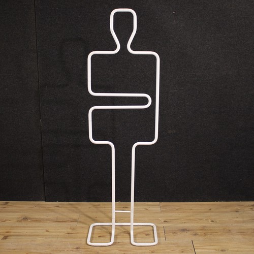 Valet stand white metal - in,