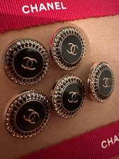 5 CHANEL BUTTONS  STUNNING