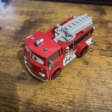 Disney Cars Lightning McQueen Red Fire Engine Truck DieCast Metal Toy Vehicle