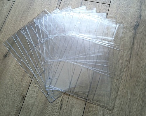 Unused plastic coin wallets - unused,