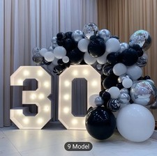 4ft-1 LED giant Party Number