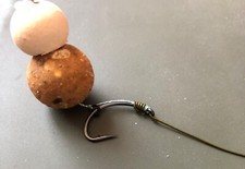 5xCoated Braid BLOW BACK RIGS Teflon hooks carp fishing tackle hair rigs snowman