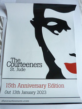THE COURTEENERS ST JUDE  15TH ANNIVERSARYORIGINAL  PROMOTIONAL POSTER NEW UNUSED