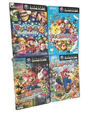 MARIO PARTY 4 5 6 7 Nintendo GameCube NTSC-J JAPAN BUNDLE LOT IMPORT