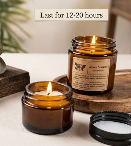 Handmade soy wax candle - handmade,