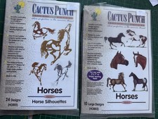 Cactus Punch Machine Embroidery  Designs - 2 CDs - Horses Vol 1 and 2