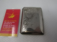 Metal Cigarette Case Silver