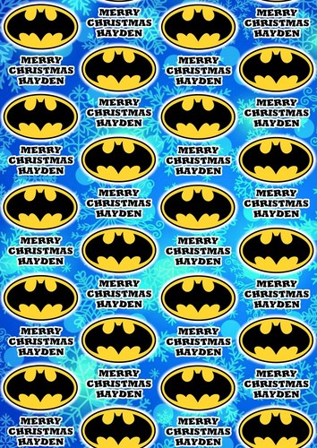 Batman personalised christmas - personalised,