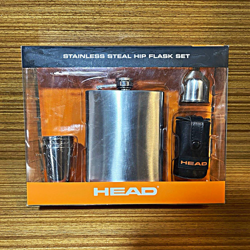 Head 7oz stainless steel hip - head,