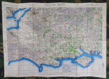 Original WW2 RAF map entitled
