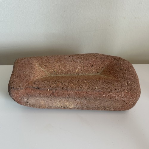 Sea worn brick beach finds - worn,