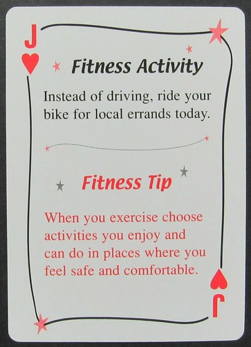 Fitness activity tip ride your - tip,