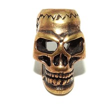 Skull Gothic Beard Hair Bead