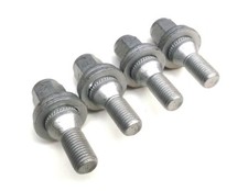 4 Wheel Bolts Nuts Fit Citroen C1 Peug 107 Toyota Aygo ALLOY WHEELS ONLY PE1324*