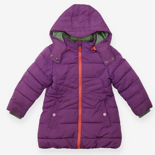 Puffer jacket purple orange - jacket,