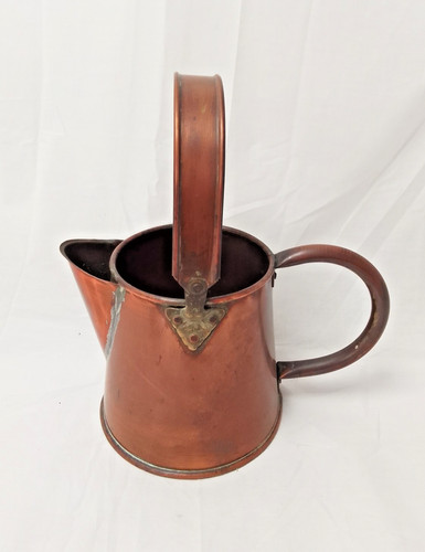 Large antique copper hot - antique,