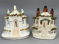 Pair of Antique Staffordshire