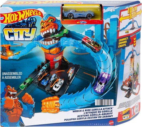 Hot wheels city wreck - hot, ride