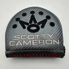 Titleist Scotty Cameron Milled Mallet Putter Golf Headcover Silver Black Red
