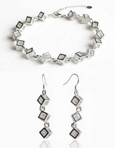 Sterling silver 925 diamante - sterling,