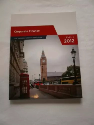 Corporate finance level - level, 2