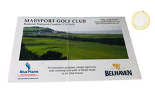 Golfing Golf Score Card