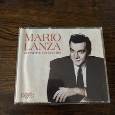 MARIO LANZA - DEFINITIVE COLLECTION - 4 CD Box Set Readers Digest Compilation 