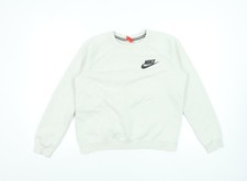 Womens UK S Regular Nike Beige