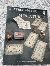 Green Apple Co Beatrix Potter Miniatures Cross Stitch Chart Booklet