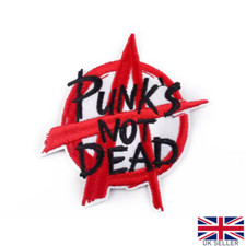 Punk's Not Dead Embroidered