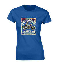 OLD BIKERS RULE LADIES T SHIRT