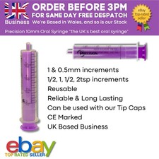 10ml Oral Syringe - Pack of 5