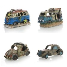 Car Wreck Aquarium Decoration