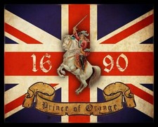 King Billy Metal Plaque, 12th
