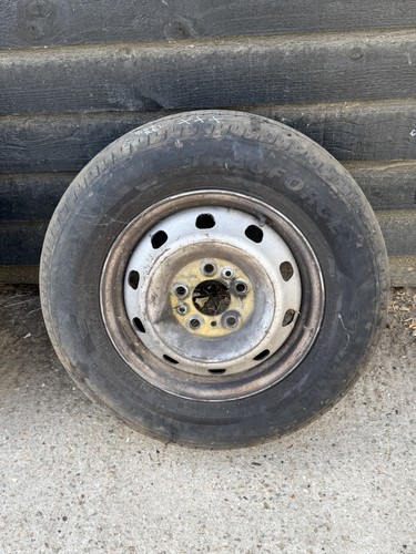 Steel wheel with - wheel, for