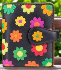 Visconti  Leather Cash & Coin  9 Card Sunshine Purse Wallet Gift Boxed DS80