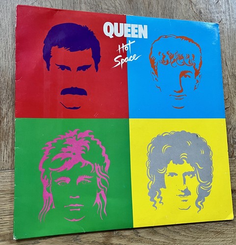 Queen hot space vinyl 1982 - lp,