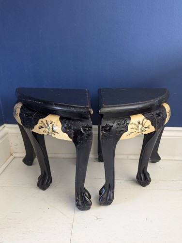 Vintage chinoiserie side - vintage,