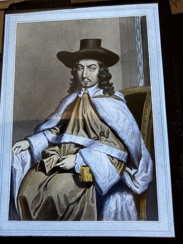 Magic lantern slide portrait - magic,