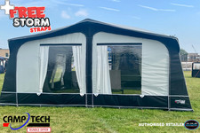 2025 Camptech Cayman Full Caravan Touring Awning - 25mm Steel Frame - All Sizes