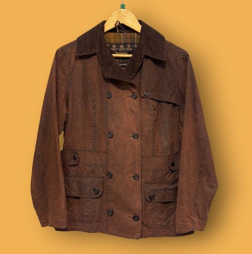 Barbour brown waxed cotton - barbour,
